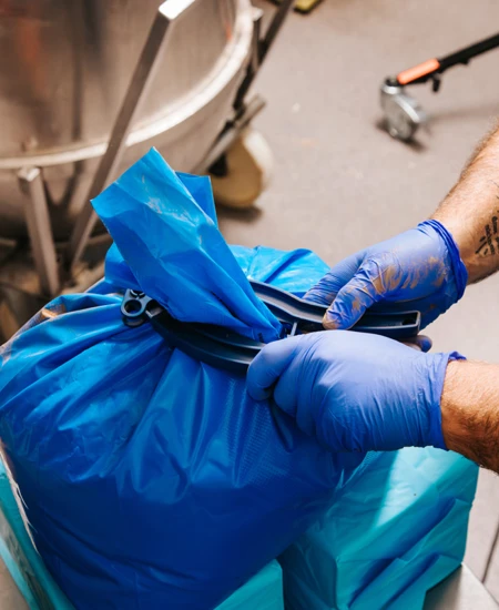 detekterbare klemmer gripper poselukker